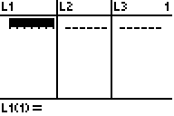 linreg83 1 Performing a Linear Regression on the TI 83+ or TI 84+