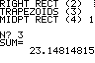 riemann83 SCREEN09 Riemann Sum Program for the TI 83+ and TI 84+