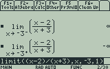 limit ti89 002 Evaluating Limits on the TI 89, TI 92 Plus, and Voyage 200