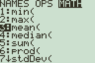 sat1 mode 83 001 SAT Test Prep #1: Mean, Mode, and Median on the TI 83 Plus, TI 84 Plus, and TI 89