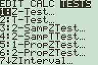 ti84 z test 000 Hypothesis Testing using the Z Test on the TI 83 Plus, TI 84 Plus, TI 89, and Voyage 200