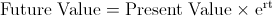 continuous compounding future value Business and Finance Math #4: Continuous Compounding on the TI BA II Plus & HP 12c