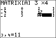 Image3 Solving Systems of Linear Equations with Row Reduction on the TI 83 Plus and TI 84 Plus